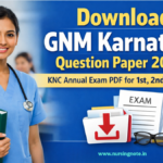 You can Download PDF of GNM Annual Question Paper off 2025