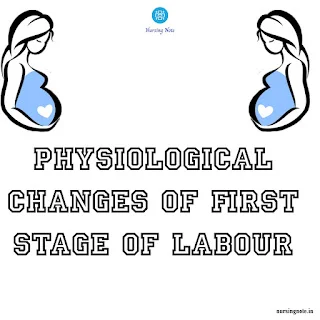 Changes in the First Stage of Labor